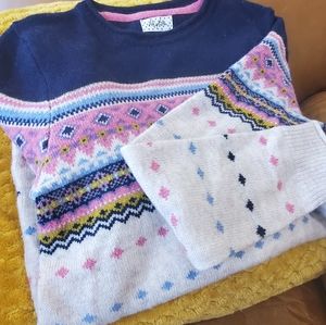 Lambswool Blend Fair Aisle Sweater